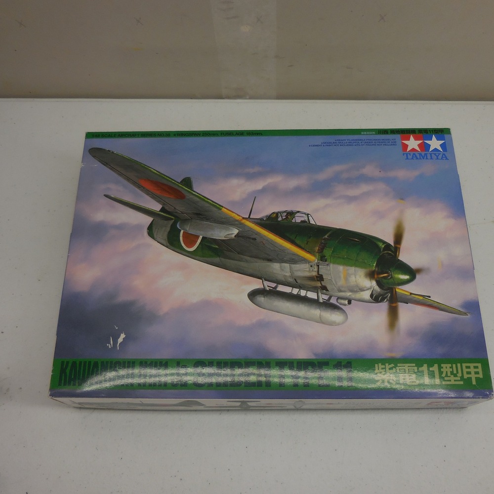 1/48 TAMIYA 61038 KAWANISHI N1K1-JA SHIDEN TYPE 11-KOH MODEL IN LIMITED BOX NEW